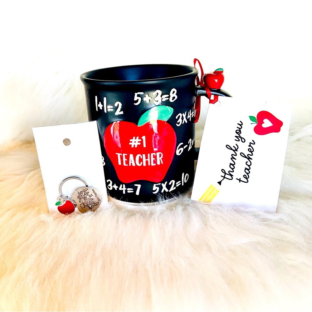 Best Teacher Coffee Mug Gift Set